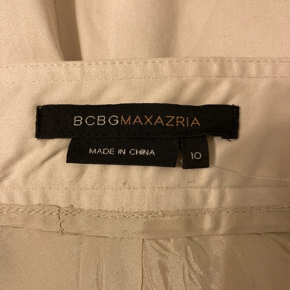 👡BCBGMAXAZRIA👡 Joey Pencil Skirt   NWT  Beige - Picture 10 of 12